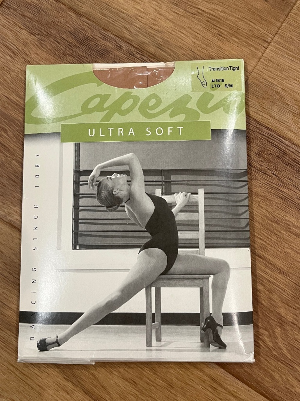 Capezio Ultra Soft transition dance tights size S/M-New